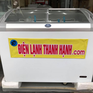 Tủ đông mặt kính Sanden Nhật SNC 0353 420L
