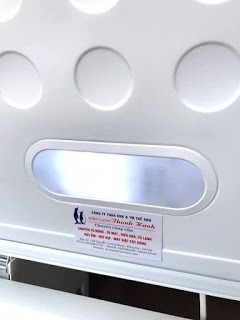 Tay nắm và Khóa An toàn trên tủ đông mini Sanden Nhật SNH-0155S