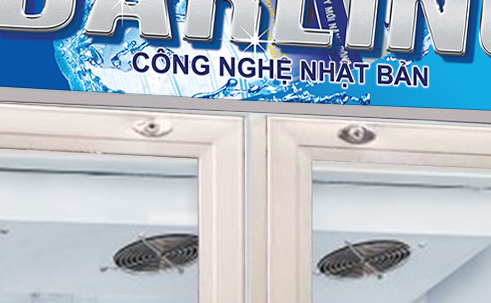 Tủ mát 2 cánh Darling DL-12000A công nghệ Nhật Bản