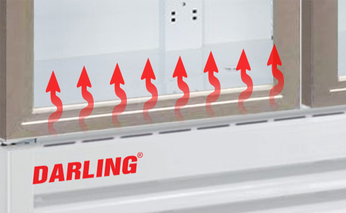 Hệ thống sưởi kính bằng hơi nóng từ compressor