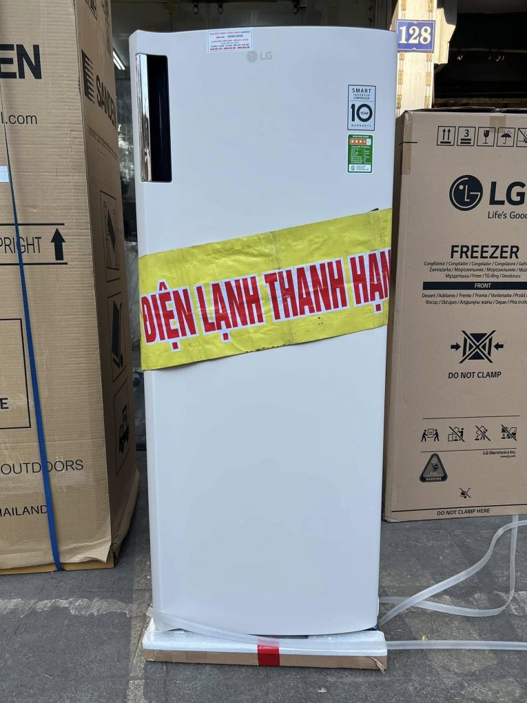 tủ đông đứng lg