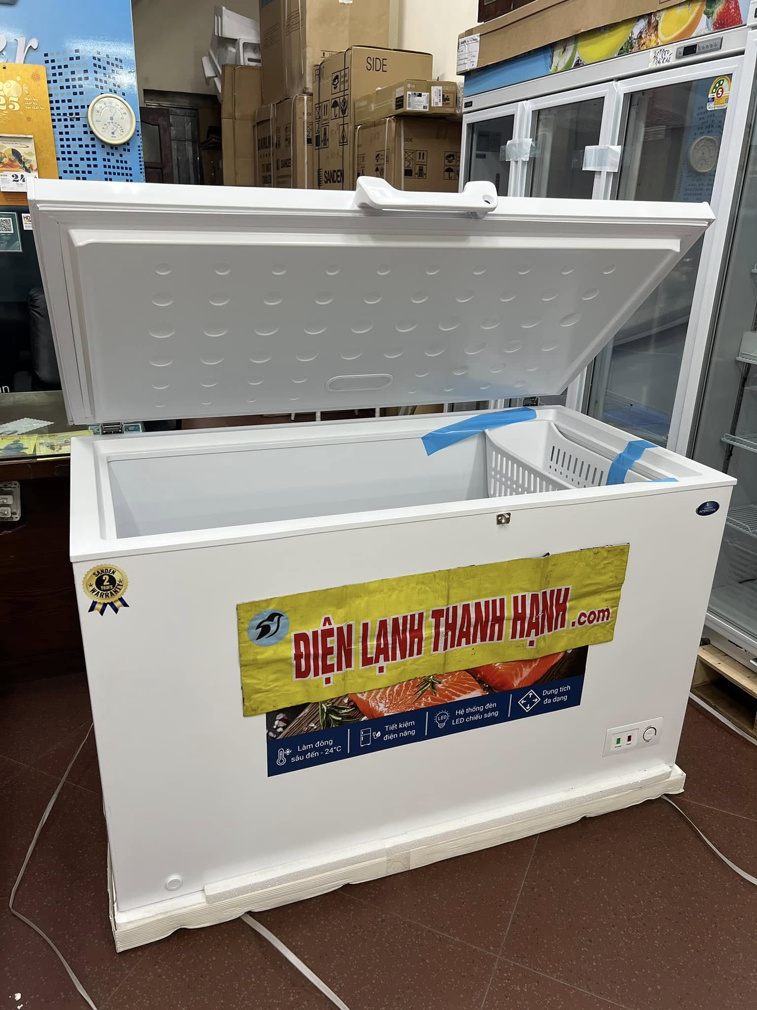 tủ đông sanden scf 0465 3